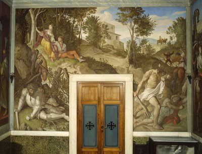 Angelica and Medoro by Julius Schnorr von Carolsfeld